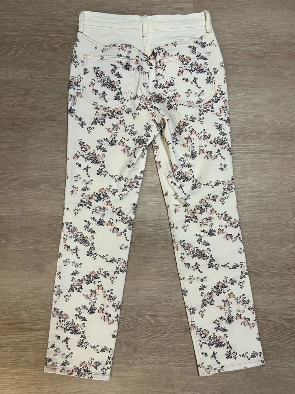 Y2K Vintage Rag & Bone Floral Summer Festival Coachella Denim Jeans Women's 26 - Picture 2 of 3
